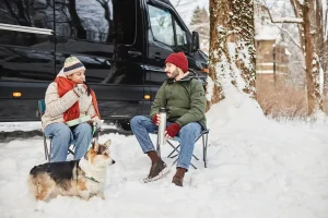 RV living in winter