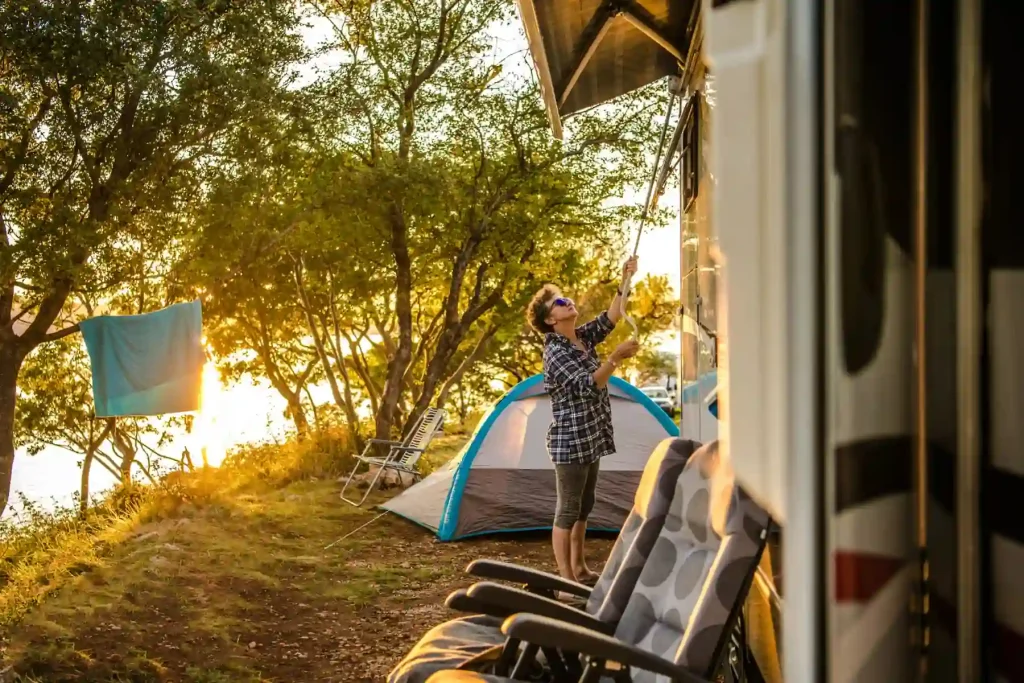 RV camping near Idlewild